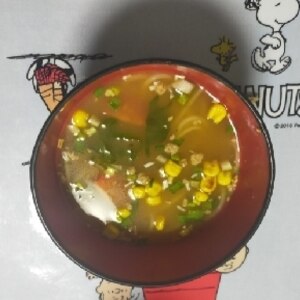 トマトコーンラーメン☆